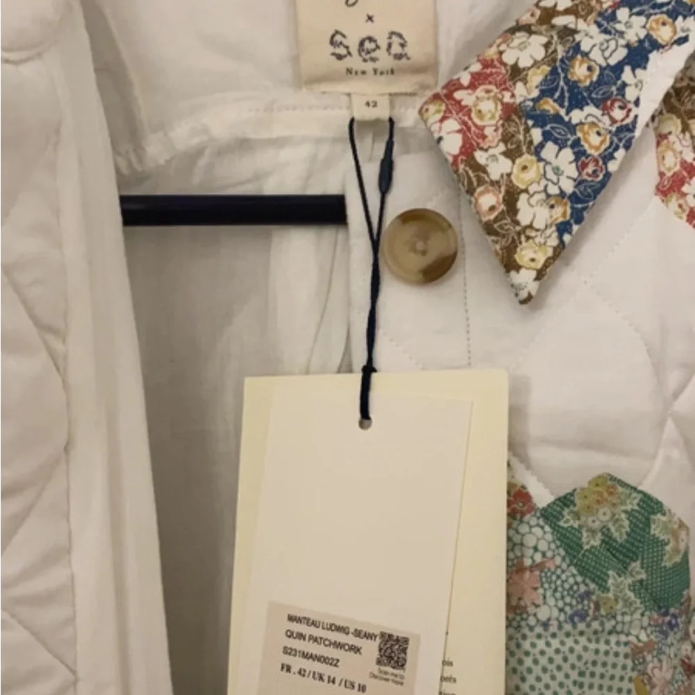 Sezane x SEA NY Ludwig Coat NWT - Picture 4 of 7